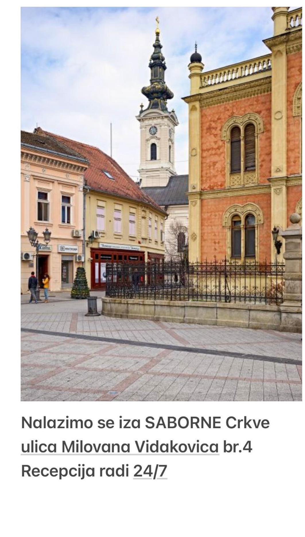 Sobe Sa Sopstvenim Kupatilom Private Rooms Bathroom In Center Novi Sad Exterior foto