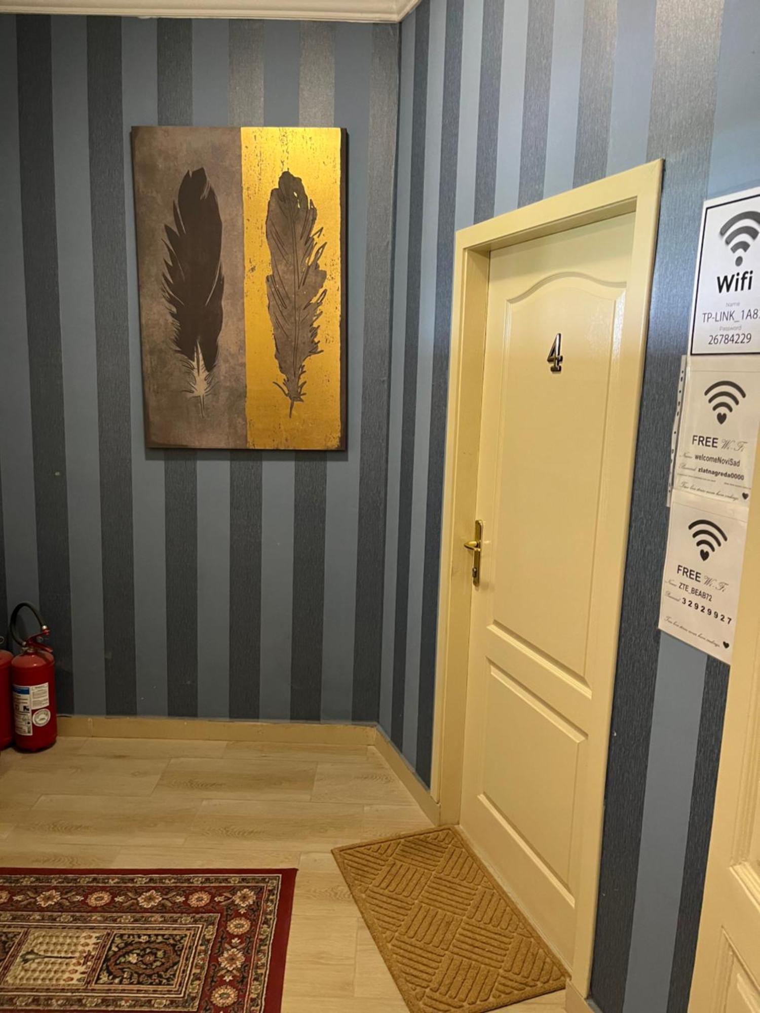 Sobe Sa Sopstvenim Kupatilom Private Rooms Bathroom In Center Novi Sad Exterior foto